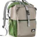 Hiking Backpack for Men Women, 35L Water-Resistant & Lightweight UHMWPE Casual Daypack Backpacks, Large Capacity College Bookbag For College (Green)