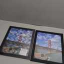 OMISHE 9x11 Picture Frame Black for Wall Hanging or Tabletop, 9 x 11 Frame Wall Mounting Horizontally or Vertically, 9 by 11 Wall Gallery Photo Frame, Black, 2 Pack