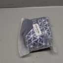 Yonique 2 Piece Swimsuits for Women Halter Tankini Top with Skirt Bottom Tummy Control Bathing Suit (Large, Navy Blue)