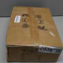 8-Light Modern Black and Wood Sputnik Chandelier Retro Matte Ceiling Light Fixture Boho Ceiling lamp for Kitchen Dining Room Living Room Bedroom Farmhouse