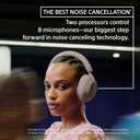Sony WH-1000XM5 Premium Noise Canceling Wireless Headphones, Auto NC Optimizer, 30-Hour Battery, Alexa Voice Control, Smoky Pink