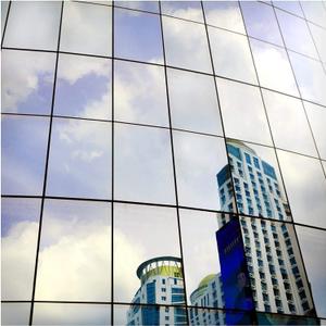BDF S05 Window Film Daytime Privacy and Heat Control Mirror Silver 5 (Very Dark) - 36in X 24ft