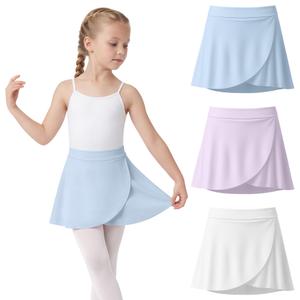 LessonZoo 3 Pack Girl's Ballet Skirts, 3-Color, 2-4 T