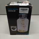 X-Large Piggy Bank for Adults Kids, Vcertcpl Digital Coin Counting Bank with LCD Counter, 2.4L Capacity, Great Coin Counter Bank Money Counting Jar with Total Amount Displayed, Bank for All US Coins (Gray)