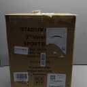 SPORT BEATS Stadium Seats with Back Support Bleacher Chairs with Back and Cushion Thick Padded Bleacher Seats Includes Shoulder Strap, Standard
