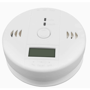 Carbon Monoxide Detector Beeps LCD Display Goes to Home Sensor