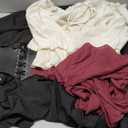 Women Pirate Costume with Peasant Blouse Off Shoulder Trumpet Sleeve Tops Victorian Steampunk Skirts (X-Large, Black)