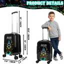 Kids Carry on Luggage 16inch Hardshell Suitcases Airline Approved, 11.8 x 7.4 x 16 inches