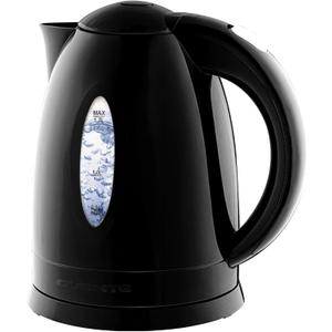 OVENTE Electric Kettle, 1.7L Fast Boiling Water Heater for Coffee or Tea, BPA Free with Water Level Gauge, Auto Shut-Off, Boil-Dry Protection, Indicator Light and Removable Filter, Black KP72B