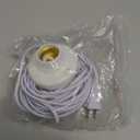 15ft Light Socket with Cord E26/ E27 Light Bulb Socket with On/Off Switch Hanging Light Cord Extension,for Balcony, Garage Installation Lighting