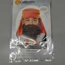 California Costumes Wise Man Brown Beard and Mustache Standard, Orange