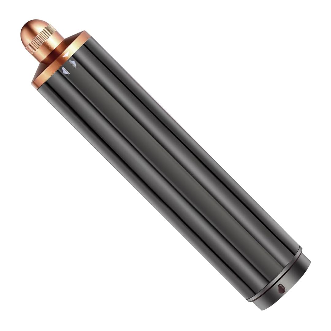 40mm/1.6in Long Barrel Attachment for Dyson Airwrap HS01 HS05 HS08, Adjustable Bidirectional Curling, Auto-Wrap Curling Iron Curler, Create Bouncy Curls or Waves
