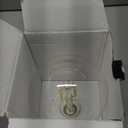 Bonlux 8W G125 LED Globe Light Bulbs, E26 Large Dimmable Filament Bulb Warm White 2700K, Vintage LED Edison Bulbs 60W Equivalent Round Replacement Bulbs, Clear Glass Globe Bulb 800LM, 1 Pack