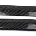 Carbon Fiber Rear Car Logo Both Sides Decorative Strip Cover Tirm Accessories for 2018-2021 Chevrolet Traverse