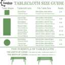 Spring Tablecloth 60x84 Inch for Rectangle Tables - Blooming Flower Spring Decorations for Home - Water Resistant Flower Table Cloth for Party,Table