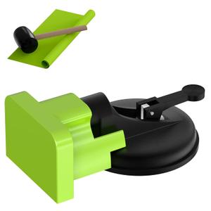 Floor Gap Fix Tool Kit with Suction Cup & Rubber Mallet, Floating Floor Repair Tool for Laminate, LVP & Engineered Wood, Includes Silicone Pad for Textured Surfaces (2 Pack)