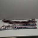 Window Rain Guards for Honda Pilot 2009 2010 2011 2012 2013 2014 2015, Tape-on Side Window Vent Visors Wind Deflectors Shades