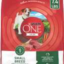 Purina One Small Breed Plus High-Protein Dog Food Lamb and Rice Formula Dry Dog Food - 7.4 lb. Bag (7.4 Pound (Pack of 1))