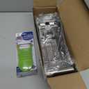 Stainless Steel French Fry Cutter, 2 Blade Sizes No-Slip Suction Base with 1 Peeler, Perfect for Potatoes, French Fries, Cucumber,Vegetables Carrot (silvery)