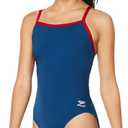 Speedo Womens Swimsuit One Piece Prolt Flyback Solid Adult Team Colors (Blue)