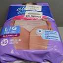 Always Discreet Adult Diapers for Women, Incontinence Underwear, Postpartum Essentials, Disposable Briefs, Max Absorbency, Bladder Leak Protection, Large, 76ct