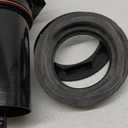 KOHLER 3" Toilet Flush Valve Kit, Black, Compatible with Kohler Wellworth toilets, 3" Canister with a 3" Outlet, GENUINE PART 1069722