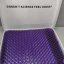 Purple Simply Seat Cushion, Lightweight 1.25" Low-Profile Gel Seat Cushion