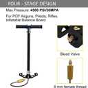 30Mpa 4500Psi 4 Stage PCP Hand Pump Air Compressor High-Pressure Drive HPA Air Tank for Hunting Air Rifles