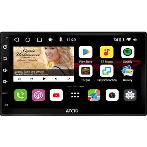 ATOTO 7-inch Android Car Stereo with Wireless CarPlay, Android Auto, Dual Bluetooth, QLED Display, HD Rearview - S8G2B74PM