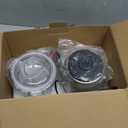 Electric Spice and Nut Grinders - 3 Stainless Steel Blades, 1 Filter, 1 Brush - 500W Grinder for Kitchen Dry Use (Black)