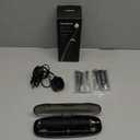 Aquasonic Black Series Ultra Whitening Toothbrush  ADA Accepted Electric Toothbrush- 8 Brush Heads & Travel Case  40,000 VPM Electric Motor & Wireless Charging - 4 Modes w Smart Timer (1 Count (Pack of 1))