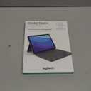 Logitech Combo Touch iPad Pro 11-inch (1st, 2nd, 3rd, 4th gen - 2018, 2020, 2021, 2022) Keyboard Case - Detachable Backlit Keyboard, Click-Anywhere Trackpad - Oxford Gray; USA Layout