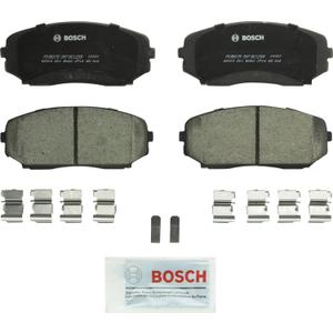 BOSCH BC1258 QuietCast Premium Ceramic Disc Brake Pad Set - Compatible with Select Ford Edge; Lincoln MKX; Mazda CX-5, CX-7, CX-9; FRONT