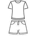 ANRABESS Women's Set T-shirt & shorts, Beige, Size M