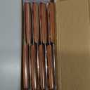 Professional 8-Piece German High Carbon Stainless Steel Steak Knife Set, Premium Full Tang Steak Knives with Pakkawood Handle