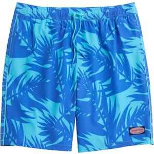 Vineyard Vines Men's 7" Printed Piped Chappy Trunks L