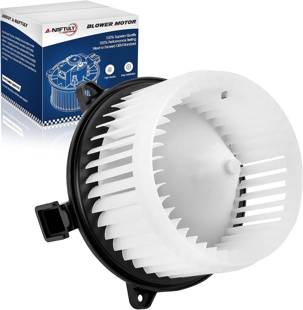 AC Blower Motor Fan Fits for 2010-2016 Chevrolet Cruze, 2013-2015 Chevy Malibu, 2010-2016 Buick LaCrosse/Regal/Allure/Cadillac SRX, 2010-2011 Saab 9-5, HVAC Heater Blower Motor Replace 700269, 1581637