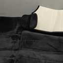 Bathroom Rugs Set Memory Foam Bath Rugs NonSlip Bath Mat Set 3 Piece,Washable Bathroom Mats,Absorbent Shaggy Rugs Super Soft UShaped Toilet Rug,Bahroom Carpets for Bathroom,Tub,Shower（Black）