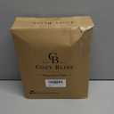 Cozy Bliss Deluxe Sheared Rabbit Faux Fur Throw Blanket, Soft Fuzzy High-Low Sculpted Plush Blanket for Couch, Cozy Home Accent, All Season Use, Blue 50"x60"