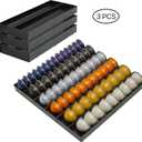 Coffee Pod Storage Holder Drawer Insert for Counter Compatible with Nespresso Vertuoline Capsules, Nespresso Pod Holder for Nespresso Vertuo for Home, Office, Coffee Station (3 Packs)