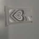 Hungo Compatible for iPhone 15 Pro Case Cute Clear with Design, Girly for Women Girls Transparent Black Grey Hearts