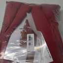 Fitted Tablecloth for 72" x 30" Rectangle Tables - Water Resistant Washable Rectangle Table Covers for Wedding, Banquet and Trade Shows, 2 Pack, 6FT, Red