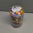 Phinus 900 PCS Pom Poms, Multicolor Bulk Pom Poms Arts and Crafts, Soft and Fluffy Craft Pom Poms, Assorted Sizes Pompoms, for Arts and Craft Making Decorations (1-3 cm Assorted (900 Count))