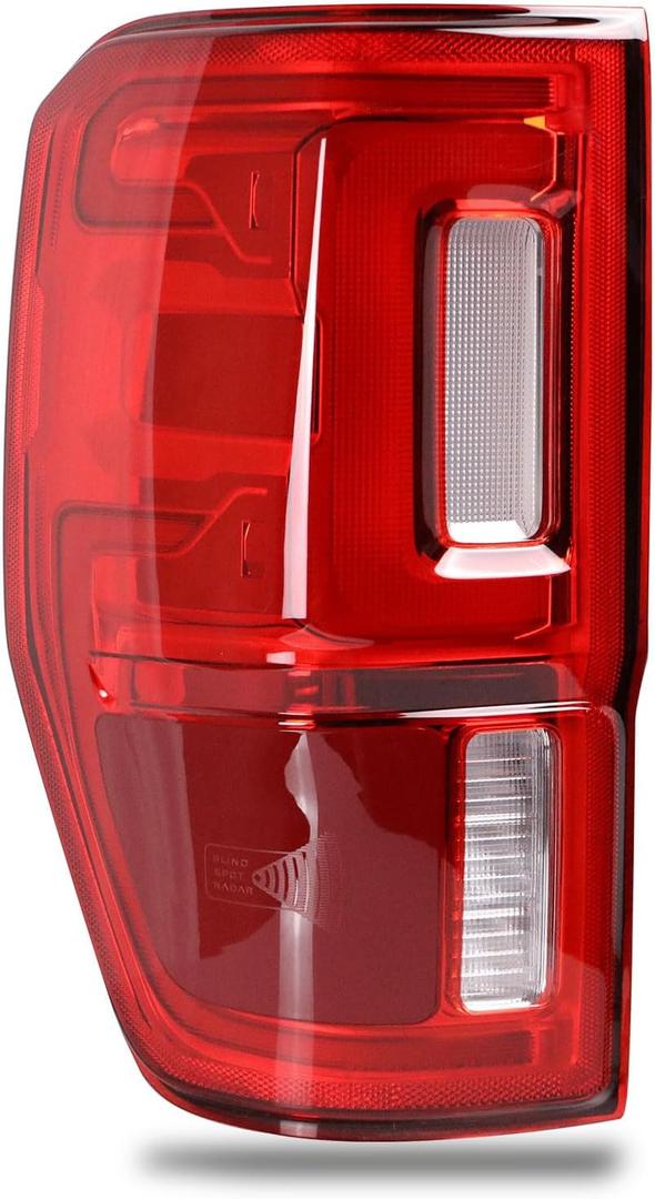 LED Tail Light w/Blind Spot Compatible With 2019-2023 Ranger Left Driver Side Taillight Replace Part Number KB3Z13405G (Module NOT Included)