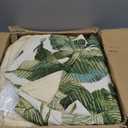 Tommy Bahama - Queen Quilt Set, Reversible Cotton Bedding with Matching Shams, Soft All Season Bedspread, Coastal Bedding Set (Fiesta Palms Green, Queen)
