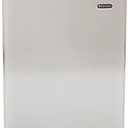 Whynter CUF-210SS Upright Small Mini Freezer with Lock for Bedrooms, Dorms, Garages, Offices, 2.1 Cubic Feet, Stainless Steel