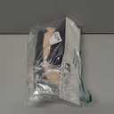 Amazon Essentials Women's Microfiber Underwear (Hipster & Thong, Pack of 6 (Black/Soft Petal)