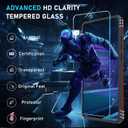 2 x Janmitta Compatible with Moto G Stylus 5G 2024 Case Built in Slide Camera Lens Cover+Screen Protector+Finger Ring Holder Kickstand,Heavy Duty Shockproof Full Body Protective Phone Cover,Red