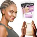 Tinashe Invisable HD Wig Cap,2CS High Breathable Ultra-thin Stretchy Bald Caps for Lace Front Wig