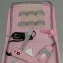 ROMECH Full Size Hot Glue Gun with 60/100W Dual Power and 21 Hot Glue Sticks (7/16"), Fast Preheating Heavy Duty Industrial Gluegun with Storage Case for Crafting, DIY and Repairs (Pink)